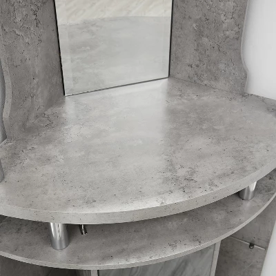 Home Source Concrete Corner Bar - Image 2
