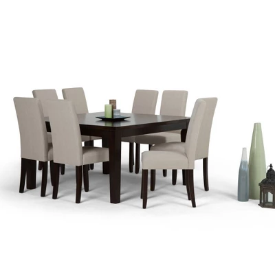 9pc Normandy Dining Set Light Beige - WyndenHall