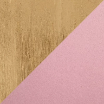 48" Chloe Storage Bench Velvet/Metal Gold/Blush Pink - LumiSource - Image 7