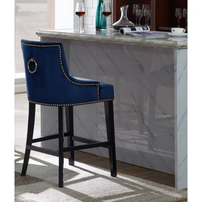 Leigh Counter Height Barstool - Chic Home - Image 8