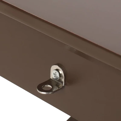 Vernon Contemporary 2 Shelf Side Table Dark Walnut - Christopher Knight Home - Image 8