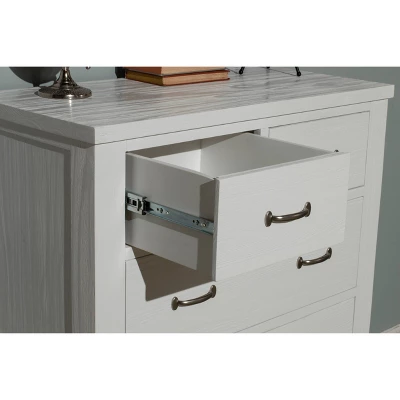 Highlands 5 Drawer Chest White - Hillsdale Furniture - Image 2