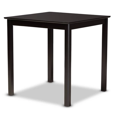 Reneau Espresso Wood Pub Set - Baxton Studio - Image 6