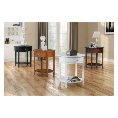 Classic Accents Cypress End Table White - Breighton Home - Image 3
