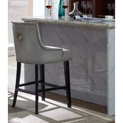 Leigh Counter Height Barstool - Chic Home - Image 7