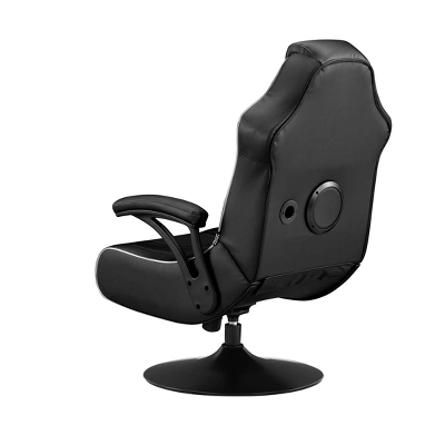 CXR3 Neo Fiber LED Audio Pedestal Gaming Chair With Subwoofer Black - X Rocker - Image 3