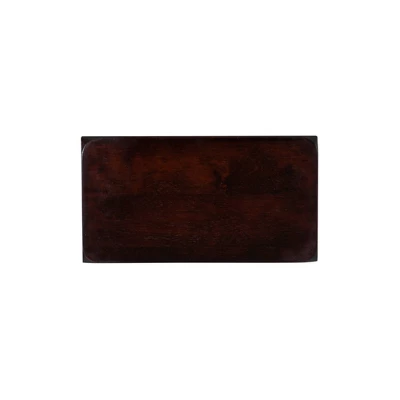 30" Saddle Barstool Wood Brown - Linon - Image 4