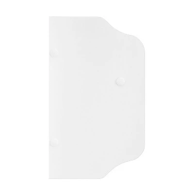 25" X 9" Entryway Floating Utility Wall Shelf With Hooks White - Danya B. - Image 12