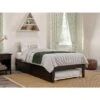 Twin XL Colorado Bed With Twin XL Trundle Espresso - AFI