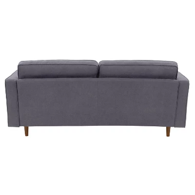 Mulberry Fabric Upholstered Modern Sofa - CorLiving - Image 4