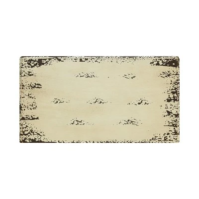 Garrick 2Drawer Console Table Distressed OffWhite - Powell Company - Image 5