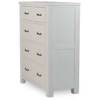 Highlands 5 Drawer Chest White - Hillsdale Furniture