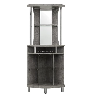 Home Source Concrete Corner Bar - Image 6