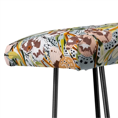 Marta Barragan Camarasa Butterflies In The Meadow Bench - Deny Designs - Image 2