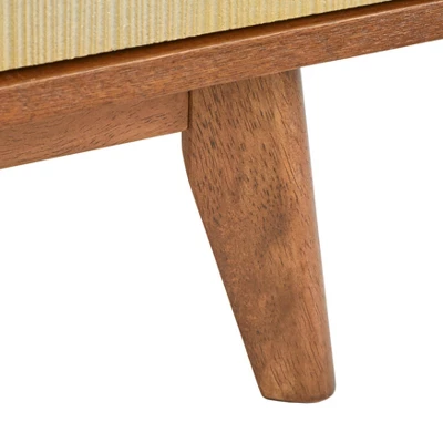 Flory Sideboard With Sliding Doors Walnut - Lifestorey - Image 5