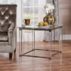 Orianna Square Side Table Clear - Christopher Knight Home