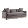 Delano Sofa In Pewter Charcoal Linen - New Heights