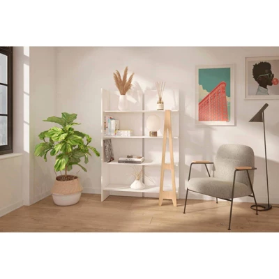 60" Atypik 4 Shelf Bookcase - Nexera - Image 4