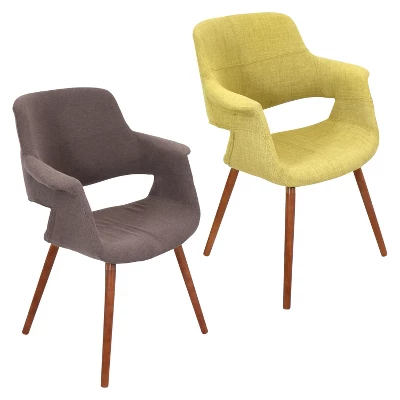 Vintage Flair Dining Chair Wood/Green - LumiSource - Image 5