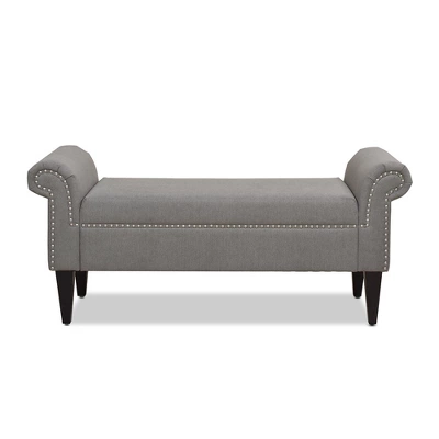 Jennifer Taylor Home Kathy Roll Arm Entryway Accent Bench - Image 13