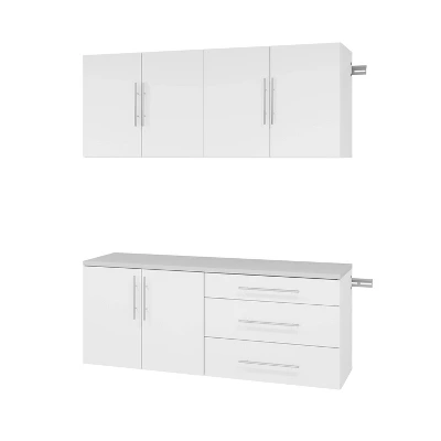4pc Hangups Work Storage Cabinet Set - Prepac - Image 10