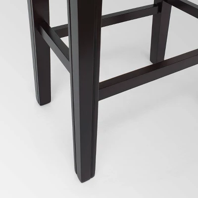 Set Of 2 Tiffin Contemporary Studded Counter Height Barstools - Christopher Knight Home - Image 2