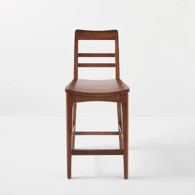 2pk Wood Ladder Back Counter Stool - Hearth & Hand™ With Magnolia - Image 2