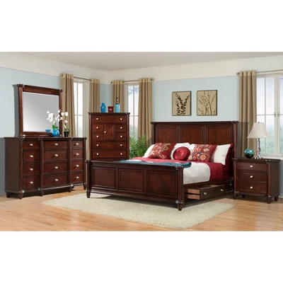 Dylan 8 Drawer Chest Dark Cherry - Picket House Furnishings - Image 3