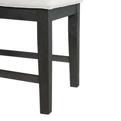 2pc Jasper Dining Slat Back Side Chair Set Black - Picket House Furnishings - Image 8