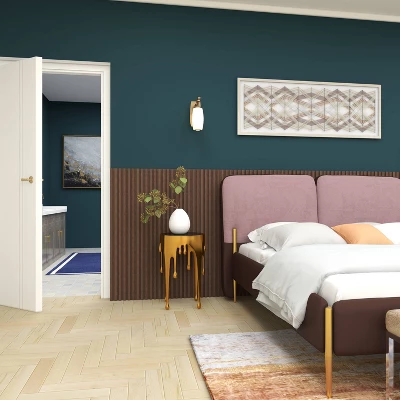 Contemporary Aluminum Melting Accent Table - Olivia & May - Image 14