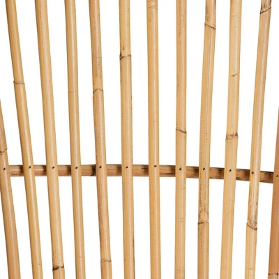 2pc Wina Rattan Dining Chair Set Natural/Brown - Bali & Pari - Image 6