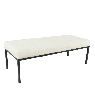 Tufted Metal Bench - HomePop - Image 10