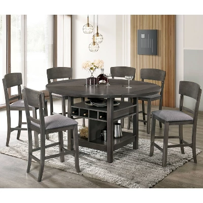 60" Summerland Round Counter Height Dining Table - HOMES: Inside + Out - Image 2