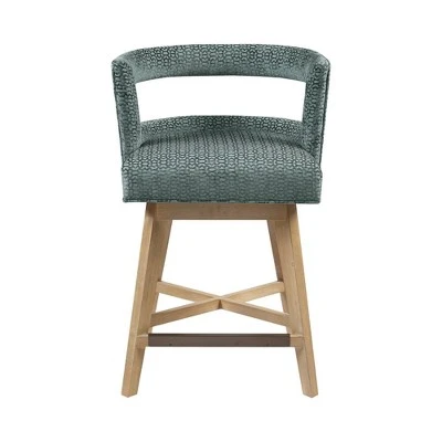 Farwell Swivel Counter Height Barstool - Madison Park - Image 11