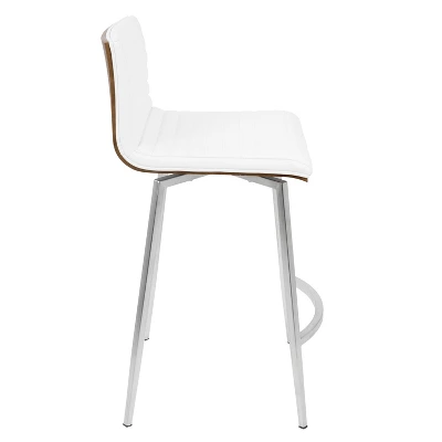 Set Of 2 Mason Contemporary Swivel Counter Height Barstools - Lumisource - Image 2