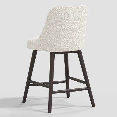 Geller Counter Height Barstool Sheepskin Natural - Threshold™ - Image 5