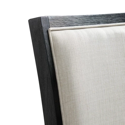 2pc Jasper Dining Slat Back Side Chair Set Black - Picket House Furnishings - Image 5