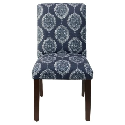 Hendrix Dining Chair In Damask - Skyline Furniture
