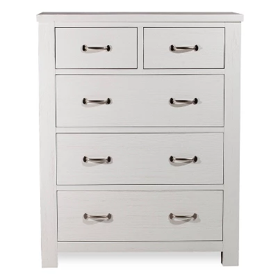 Highlands 5 Drawer Chest White - Hillsdale Furniture - Image 5