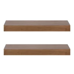 2pc 24" Havlock Wood Shelf Set - Kate & Laurel All Things Decor