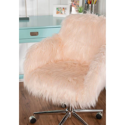 Fiona Chrome Base Office Chair - Linon - Image 6