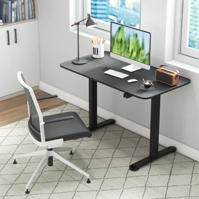 Costway Electric Standing Desk Height Adjustable Sit To Stand Computer Workstation Home Office