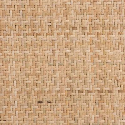 2pc Garold Woven Rattan And Wood Cane Dining Chair Set - Baxton Studio - Image 5