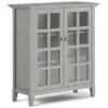 Medium Normandy Storage Cabinet Fog Gray - WyndenHall