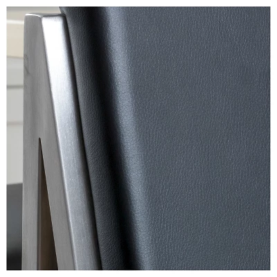 Set Of 2 29.50" Vasilus Bonded Leather Barstool - Christopher Knight Home - Image 3