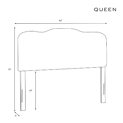 California King Tufted Headboard In Velvet Pink - Skyline Furniture - Image 6