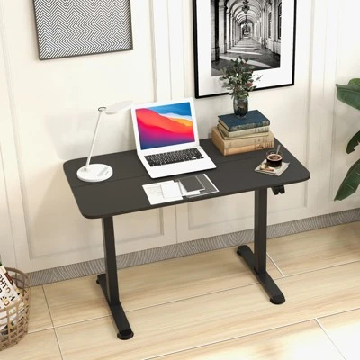 Costway Electric Standing Desk Height Adjustable Sit To Stand Computer Workstation Home Office - Image 2