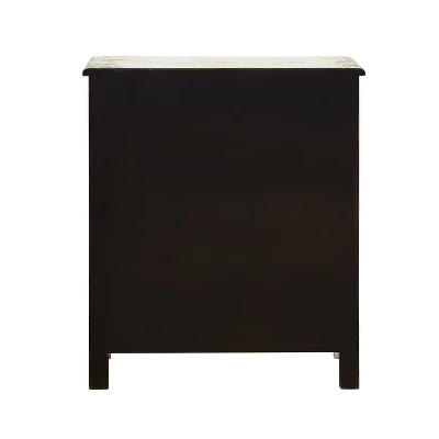 Garrick 2Drawer Console Table Distressed OffWhite - Powell Company - Image 4