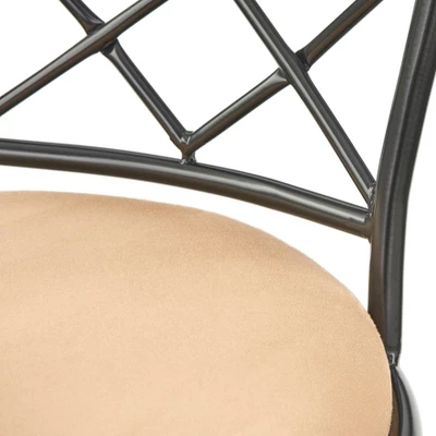 Set Of 3 Avery Adjustable Metal Barstool - Buylateral - Image 3