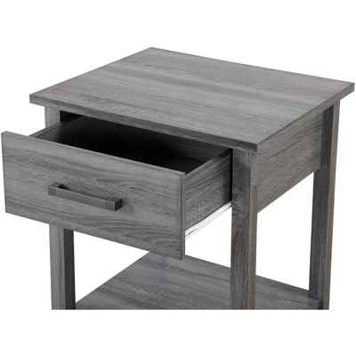 Passion Furniture Salem 1-Drawer Nightstand (24 In. H X 19 In. W X 20 In. D) - Image 2